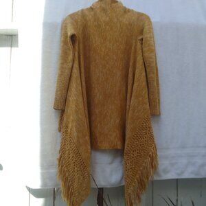 Bundle sunglasses&luxury fancy golden knit crochet thick warm sweat shawl